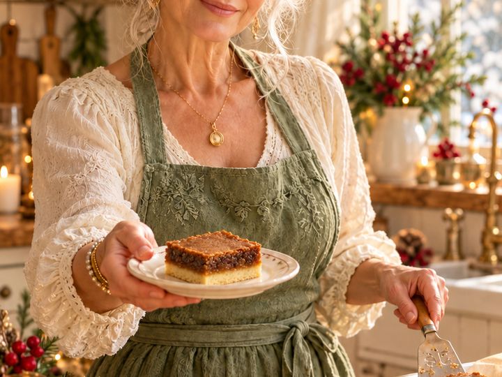 The Dancing Sage serving squares