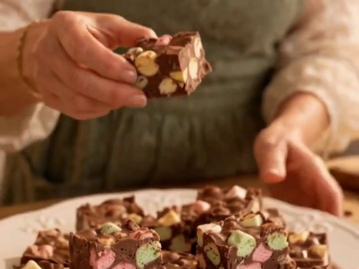 Chocolate Confetti Squares