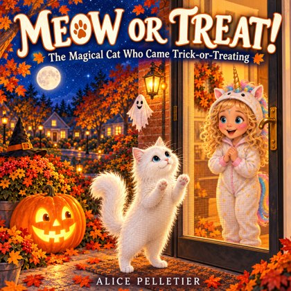 Meow or Treat! The Magical Cat Who Came Trick-or-Treating by Alice Pelletier